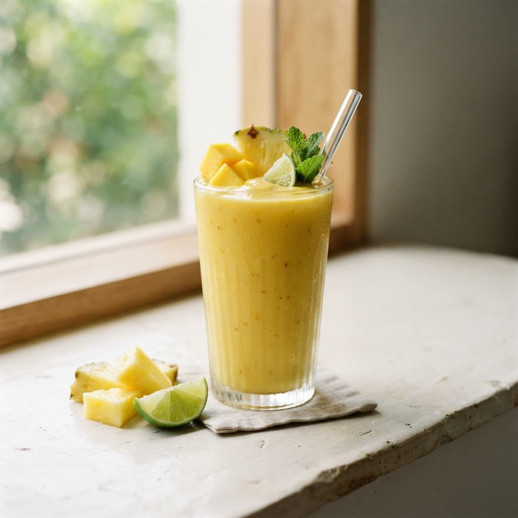 Mango & Pineapple Protein Smoothie