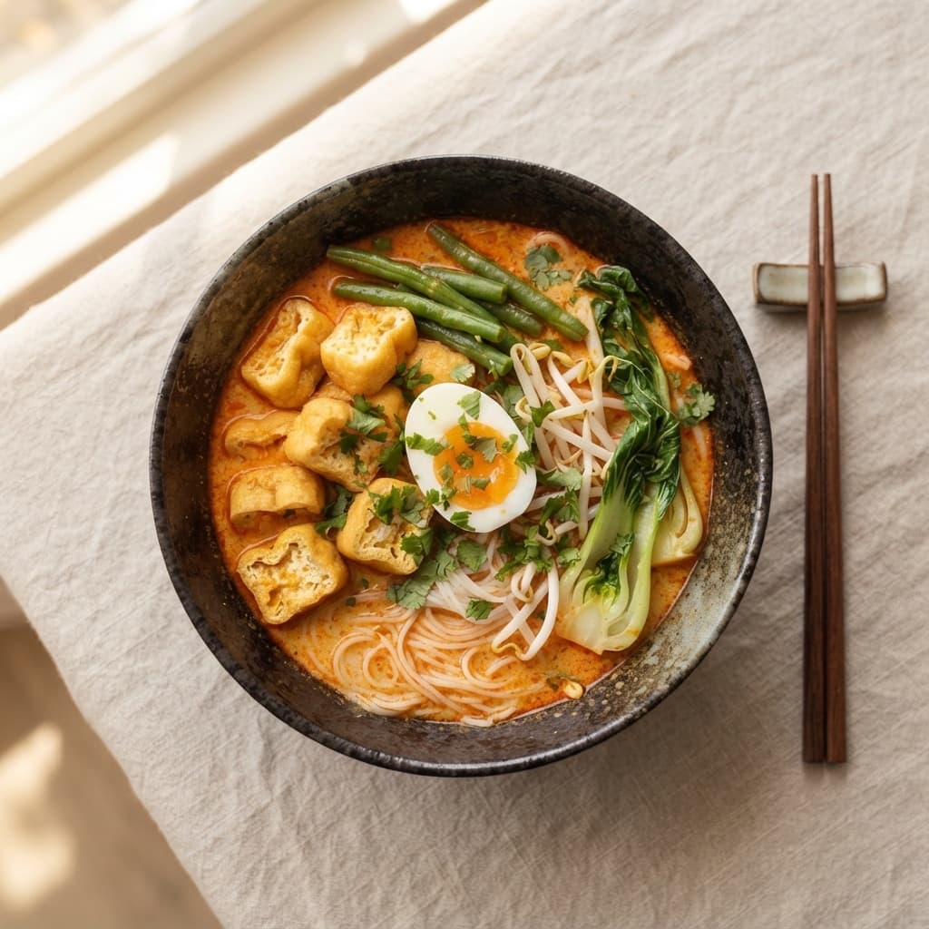 Tofu Curry Laksa